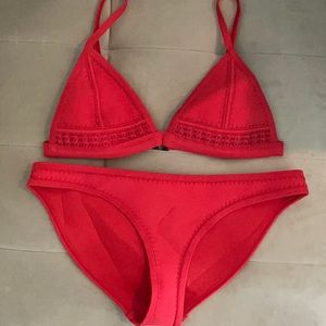 TRIANGL Swimwear Gigi Red Bikini Set